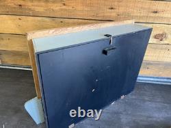 Écran publicitaire vintage General Electric pour réfrigérateurs GE