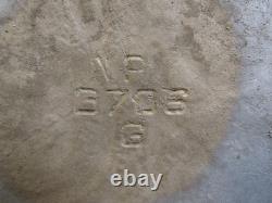 Émblem de plaque en laiton chromé Vintage Ge General Electric 5.5 Badge Logo