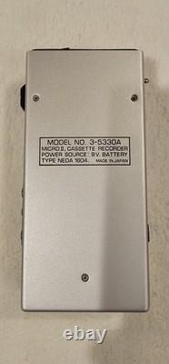 Enregistreur de cassettes Micro II GE 3-5330A Général Électrique Vintage