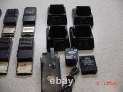 Ensemble de 8 radios bidirectionnelles vintage General Electric MPI