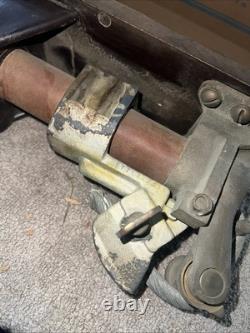 FUSIBLE DE COUPE-GAINE VINTAGE GENERAL ELECTRIC MODÈLE 9F1607 400 AMPS AVEC LAME RARE