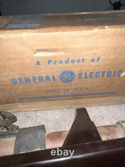 FUSIBLE DE COUPE GÉNÉRAL ÉLECTRIQUE VINTAGE MODÈLE 9F1607 400 AMPERES AVEC LAME RARE