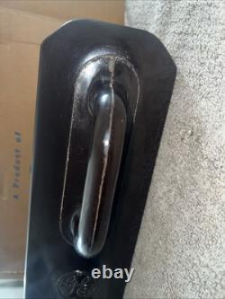 FUSIBLE DE COUPE GÉNÉRAL ÉLECTRIQUE VINTAGE MODÈLE 9F1607 400 AMPERES AVEC LAME RARE