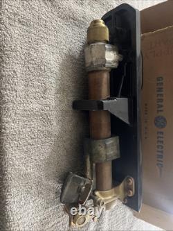 FUSIBLE DE COUPE GÉNÉRAL ÉLECTRIQUE VINTAGE MODÈLE 9F1607 400 AMPERES AVEC LAME RARE