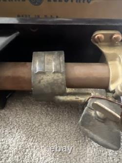 FUSIBLE DE COUPE GÉNÉRAL ÉLECTRIQUE VINTAGE MODÈLE 9F1607 400 AMPERES AVEC LAME RARE