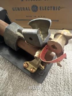 FUSIBLE DE COUPE GÉNÉRAL ÉLECTRIQUE VINTAGE MODÈLE 9F1607 400 AMPERES AVEC LAME RARE