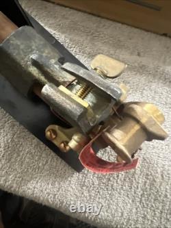 FUSIBLE DE COUPE GÉNÉRAL ÉLECTRIQUE VINTAGE MODÈLE 9F1607 400 AMPERES AVEC LAME RARE