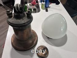Fonctionnelle lampe de rue General Electric (GE) Novalux Form 6 vintage des années 1930