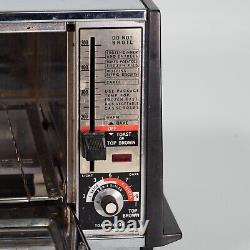Four à grille-pain vintage General Electric Toast-R-Oven Deluxe A6T94 fabriqué aux États-Unis et testé