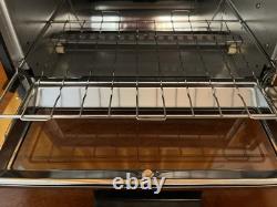 Four grille-pain vintage General Electric Toast R Oven des années 1970, testé, avec plats de cuisson, fonctions grille-pain, cuisson et gril, en bel état