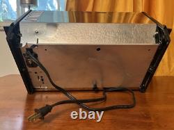 Four grille-pain vintage General Electric Toast R Oven des années 1970, testé, avec plats de cuisson, fonctions grille-pain, cuisson et gril, en bel état