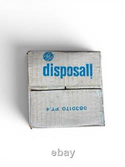 GE Disposall broyeur d’évier en acier inoxydable 100 vintage NOS General Electric