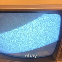 GE General Electric 12XR5104S Téléviseur portable 12 pouces vintage 1984