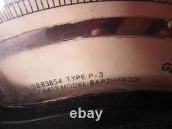 GE General Electric 3883854 ancien wattmètre sans couvercle avec face fissurée