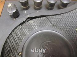 GE General Electric 3883854 ancien wattmètre sans couvercle avec face fissurée