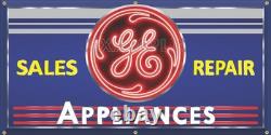 GE General Electric Appareils Vintage Panneau d’affichage Reproduction Bannière Options de taille GE General Electric Appareils Vintage Panneau d’affichage Reproduction Bannière Options de taille
