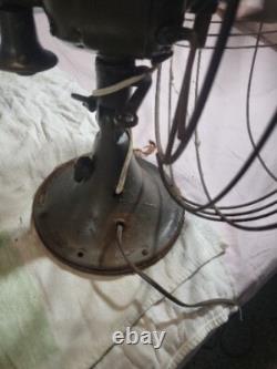 GRAND Ventilateur Oscillant en Métal GE General Electric Vortalex 18 à 3 Vitesses