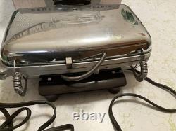 Gaufrier-gril vintage General Electric G44T avec plaques réversibles et boîte