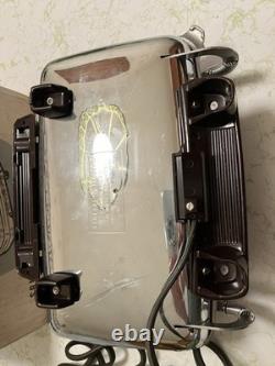 Gaufrier-gril vintage General Electric G44T avec plaques réversibles et boîte