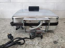 Gaufrier vintage GE General Electric A2G48T réversible en fer pour grillades