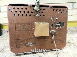Ge General Electric 14t009 B/w 1950's 12 Portable Vintage Antique Television
