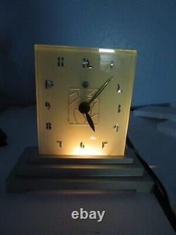 Ge General Electric Art Deco Breton Horloge Modèle 4h72 Œuvres