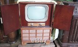 Ge General Electric Vintage Film Prop Télévision Tv Te120