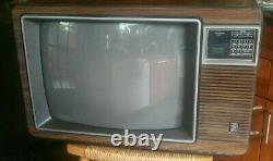 Ge Vintage C. 86 Général Tv Couleur Électrique Modèle 19pf6730 19