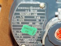 General Electric 5kh32eg 468 Pompe 1/8 HP 1725 RPM Ac Moteur Neuf Vintage. I66