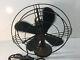 General Electric Ge 16 Aluminium 4-pale 3-vitesse Fan Cage Fan Vintage Antique<br/><br/>translation: Général Electric Ge 16 Aluminium 4-pale 3-vitesse Ventilateur Cage Ventilateur Vintage Antique