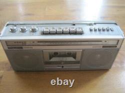 Général Electric GE Lecteur de cassettes vintage et radio avec cordon d'alimentation modèle 3-5285A