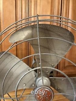 Général Electric GE Vintage Vortalex 18 Ventilateur F11V163 N° 22 LIRE