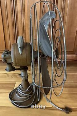 Général Electric GE Vintage Vortalex 18 Ventilateur F11V163 N° 22 LIRE