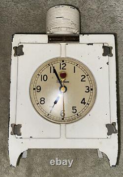 General Electric Ge Telechron Promo Réfrigérateur Horloge 1930's Vintage