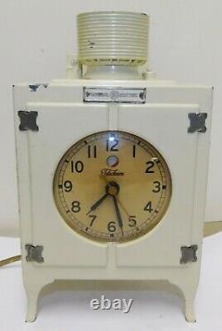 General Electric Ge Telechron Promo Réfrigérateur Horloge Des Années 1930