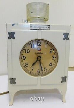 General Electric Ge Telechron Promo Réfrigérateur Horloge Des Années 1930