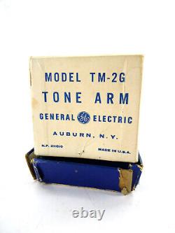General Electric Ge Tone Bras Modèle Tm-2g Bras Tournant Nouveau Vintage