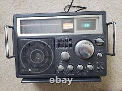 Général Electric Modèle 7-2990 Radio portable à 6 bandes AM/FM ondes courtes SW - Livraison gratuite