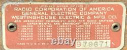 General Electric, Westinghouse Radio Corporation Pièces de radio à tubes vintage uniquement