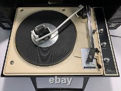 General Electric Wildcat Vintage Ge Turntable Portable Record Player Fabriqué Aux États-unis