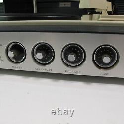 General Electric Wildcat Vintage Ge Turntable Portable Record Player Works Radio