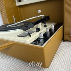 General Electric Wildcat tourne-disque stéréo à transistors vintage TESTÉ ET FONCTIONNEL