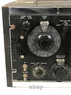 Général Électrique Marine Stock No. Z16-g-63785-3401 Radio-émetteur Ham Vintage