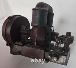 Générateur Rare Carlisle & Finch Hydro Dynamo en Fonte Alimenté par l'Eau - Fin des Années 1800