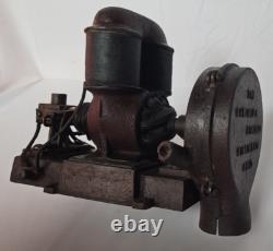 Générateur Rare Carlisle & Finch Hydro Dynamo en Fonte Alimenté par l'Eau - Fin des Années 1800