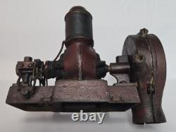 Générateur Rare Carlisle & Finch Hydro Dynamo en Fonte Alimenté par l'Eau - Fin des Années 1800