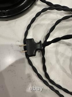 Grand ventilateur de bureau industriel GE General Electric antique en excellent état 13