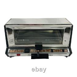 Grille-pain General Electric Deluxe Toast-r-oven T93b/3103 Vintage 1975 Ge Avec Manuel