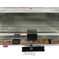 Grille-pain General Electric Deluxe Toast-r-oven T93b/3103 Vintage 1975 Ge Avec Manuel