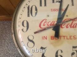 Horloge Coca-cola Vintage Général Électrique